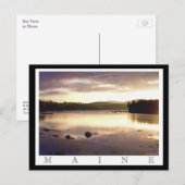 Bay View Postkarte (Vorne/Hinten)