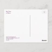 Bay View Postkarte (Rückseite)