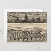 Bay View und Residence JR Rose Postkarte (Vorne/Hinten)