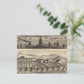 Bay View und Residence JR Rose Postkarte (Stehend Vorderseite)