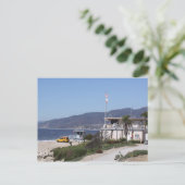 Bay Watch Los Angeles Postkarte (Stehend Vorderseite)