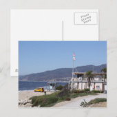 Bay Watch Los Angeles Postkarte (Vorne/Hinten)