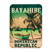 Bayahibe Dominikanische Republik - Retro Vintager Magnet (Vertikal)