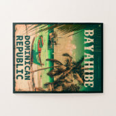Bayahibe Dominikanische Republik - Retro Vintager  Puzzle (Horizontal)
