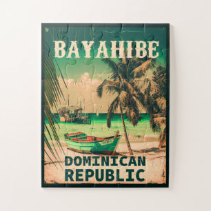 Bayahibe Dominikanische Republik - Retro Vintager Puzzle