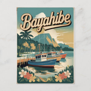 Bayahibe Dominikanische Republik vintage Postkarte