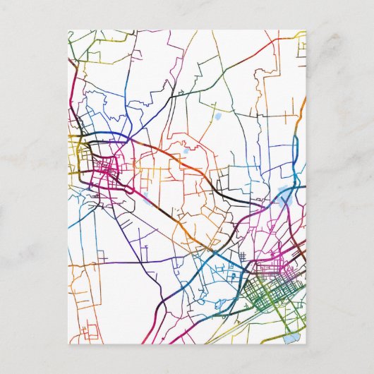 Bayannur China Postkarte (Vorderseite)