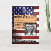 Bayard Rustin Karte (Vorderseite)