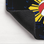 Baybayin Pilipinas Basketball Mousepad (Ecke)