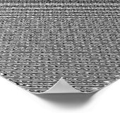 Bayer-Matrix-Welle Poster (Ecke)