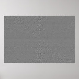 Bayer-Matrix-Welle Poster