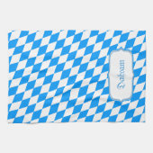 Bayerisch blau für die Küche Handtuch (Horizontal)