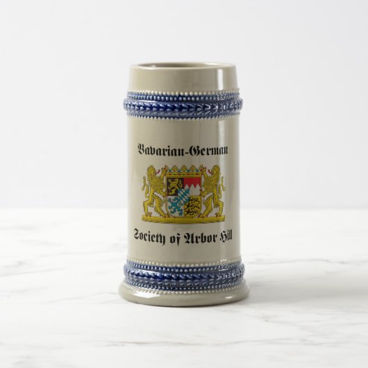 Bayerisch-Deutsche Gesellschaft des Lauben-Hügels Bierglas (Mittel)
