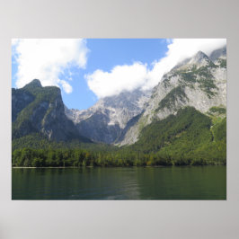 Bayerische Alpen Poster