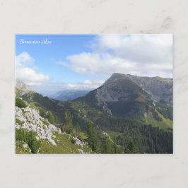 Bayerische Alpen Postkarte
