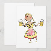 Bayerische Biere Einladung (Vorne/Hinten)