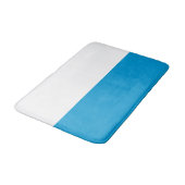 Bayerische Flagge Badematte (Schrägansicht)
