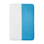 Bayerische Flagge Badematte (Vorderseite Vertikal)