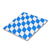 Bayerische Flagge - Bayerische Flagge Fliese (Seite)