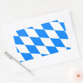 Bayerische Flagge - Bayerische Küche Rechteckiger Aufkleber (Umschlag)