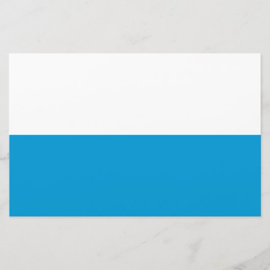 Bayerische Flagge Briefpapier (Vorderseite)