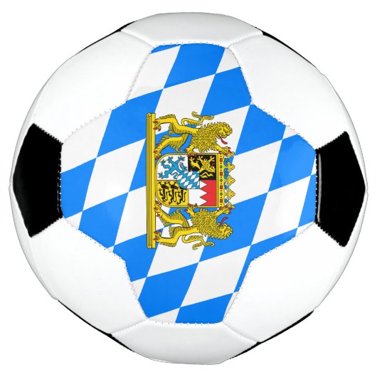 Bayerische Flagge Fußball (Gedreht)