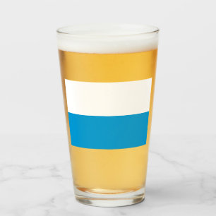 Bayerische Flagge Glas