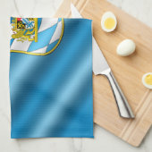 Bayerische Flagge Handtuch (Viertel Falte)