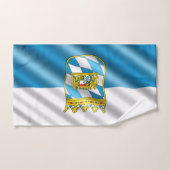 Bayerische Flagge Handtuch (Handtuch)