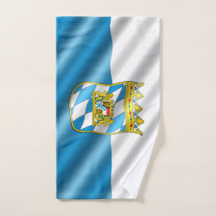 Bayerische Flagge Handtuch