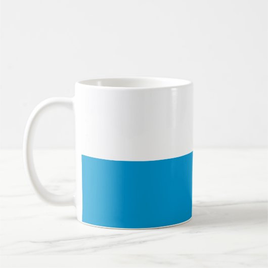Bayerische Flagge Kaffeetasse (Links)