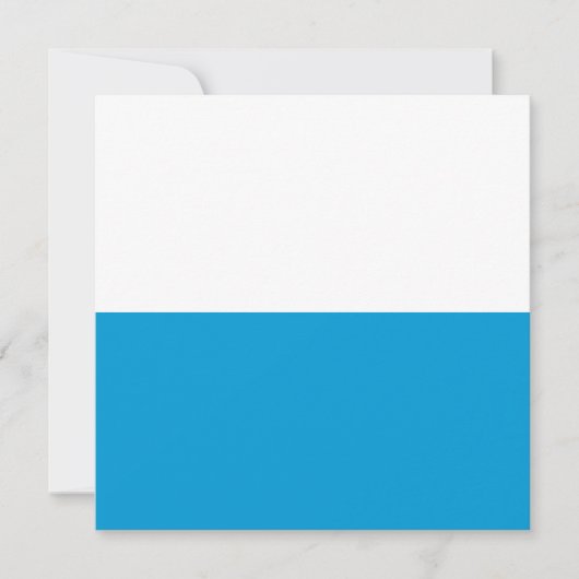 Bayerische Flagge Karte (Vorderseite)