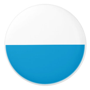 Bayerische Flagge Keramikknauf