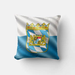 Bayerische Flagge Kissen