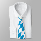 Bayerische Flagge Krawatte (Gebunden)