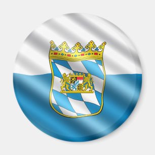 Bayerische Flagge Magnet