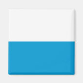Bayerische Flagge Magnet (Vorne)