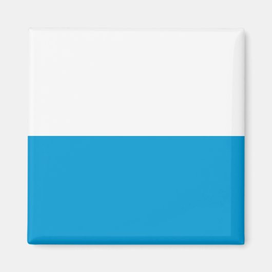 Bayerische Flagge Magnet (Vorne)