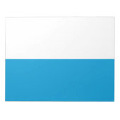 Bayerische Flagge Notizblock (Vorderseite)