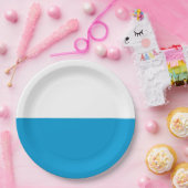 Bayerische Flagge Pappteller (Party)