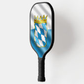 Bayerische Flagge Pickleball Schläger (Links)