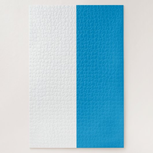 Bayerische Flagge Puzzle (Vertikal)