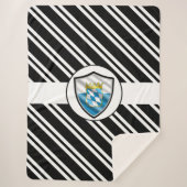 Bayerische Flagge Sherpadecke (Vorderseite)