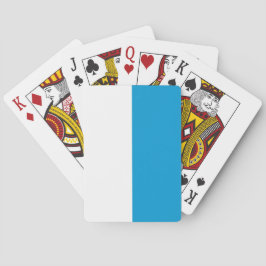 Bayerische Flagge Spielkarten
