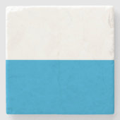 Bayerische Flagge Steinuntersetzer (Vorderseite)