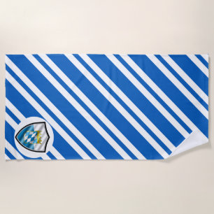Bayerische Flagge Strandtuch