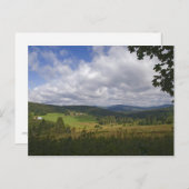 Bayerische Forstkarte Postkarte (Vorne/Hinten)