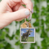 bayerische Kuh Schlüsselanhänger (Hand)