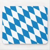 Bayerische Landflagge Mousepad (Vorne)