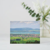 Bayerische Landschaft Postkarte (Stehend Vorderseite)
